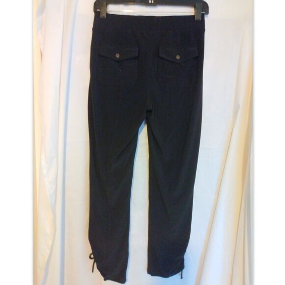 WHBM Cargo Leggings XXS Ruched Hem Romantic Utility Balletcore Coquette Lace - Picture 2 of 12